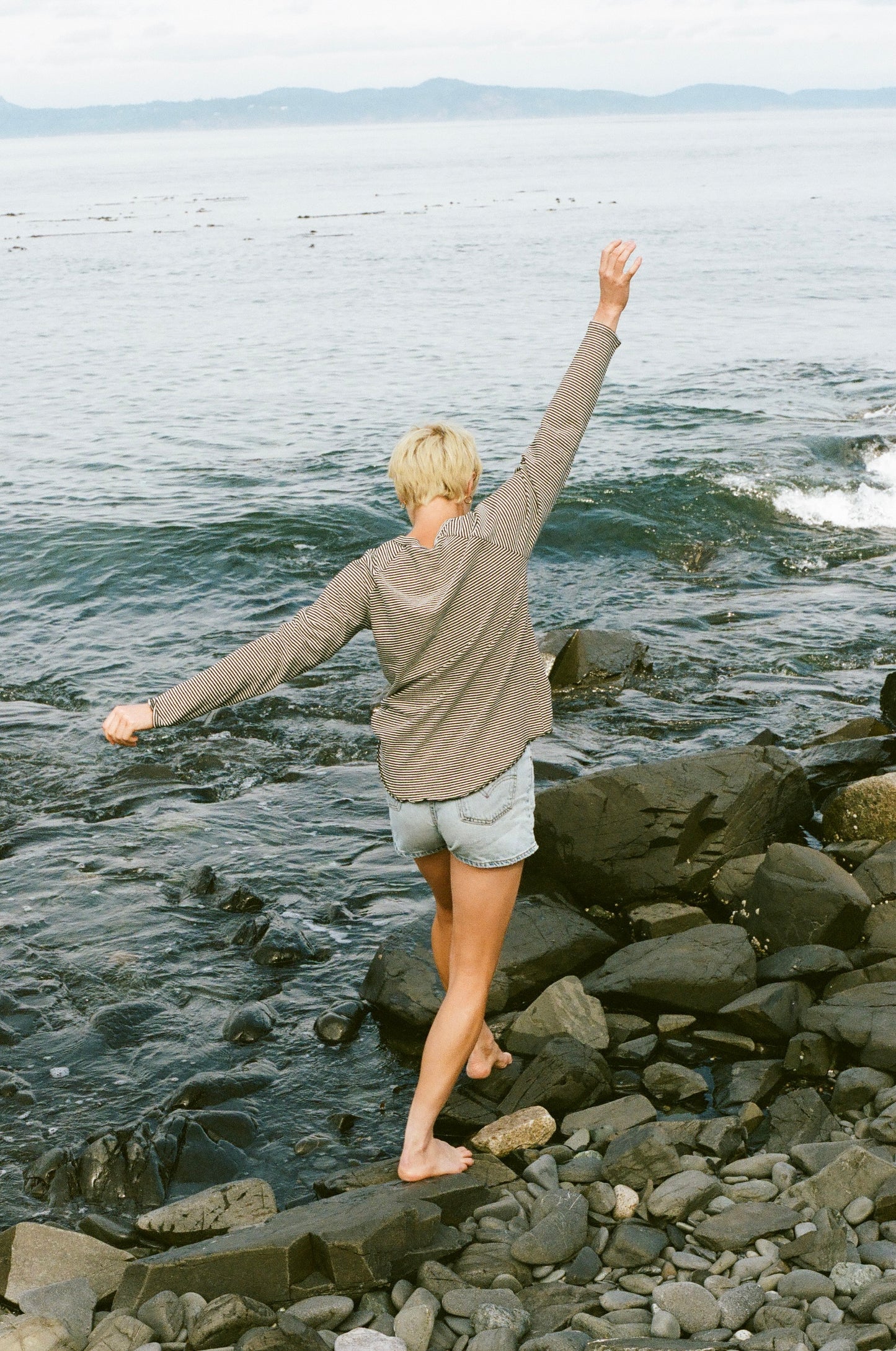 Hemp Stripe Baselayer Top