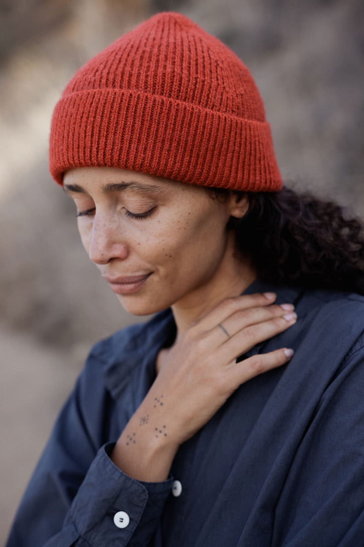 Fisherman Beanie - Rosehip