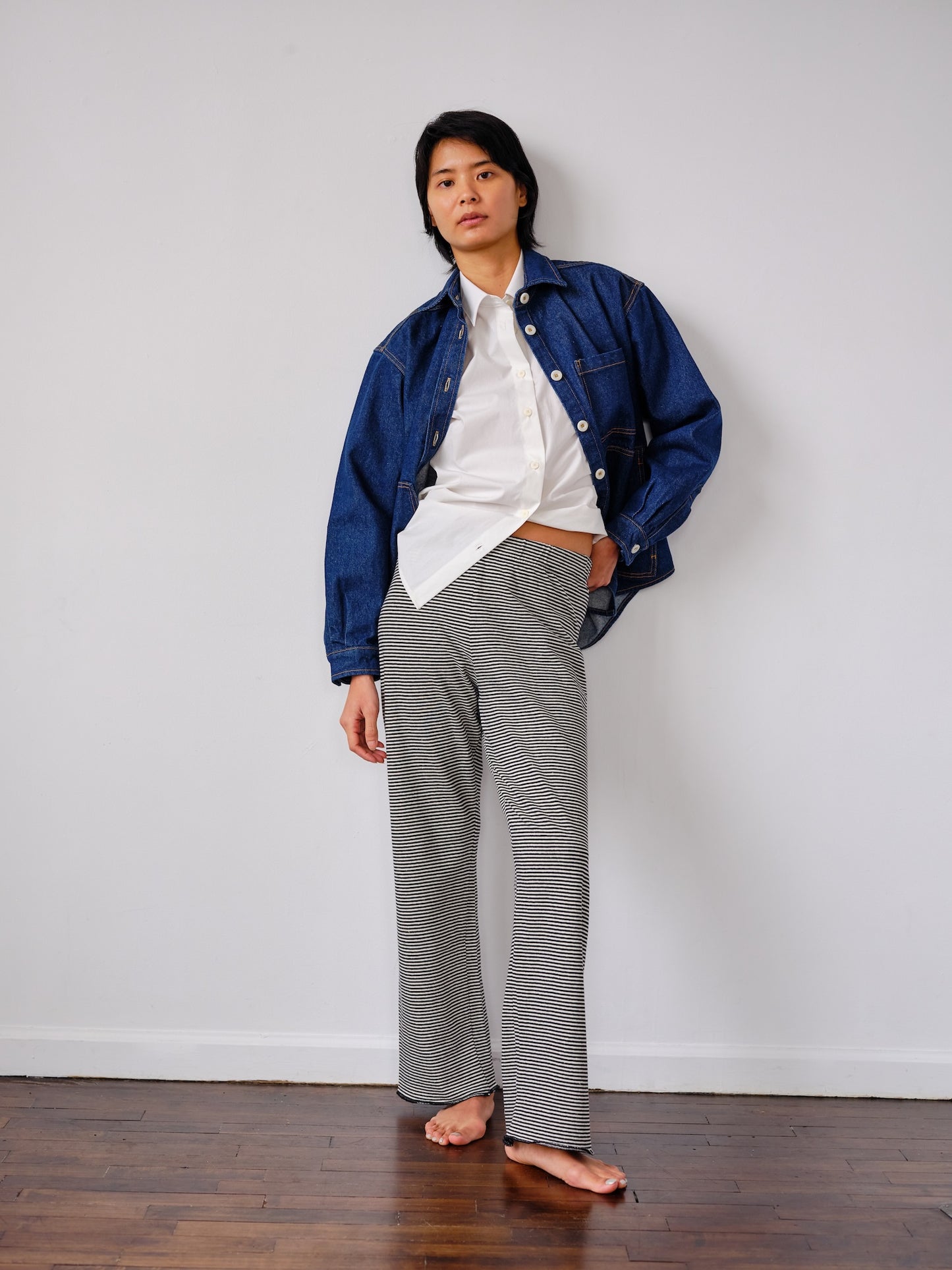 The High Tide Shirt | Dark Wash Denim