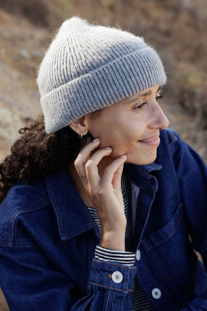 Fisherman Beanie - Granite