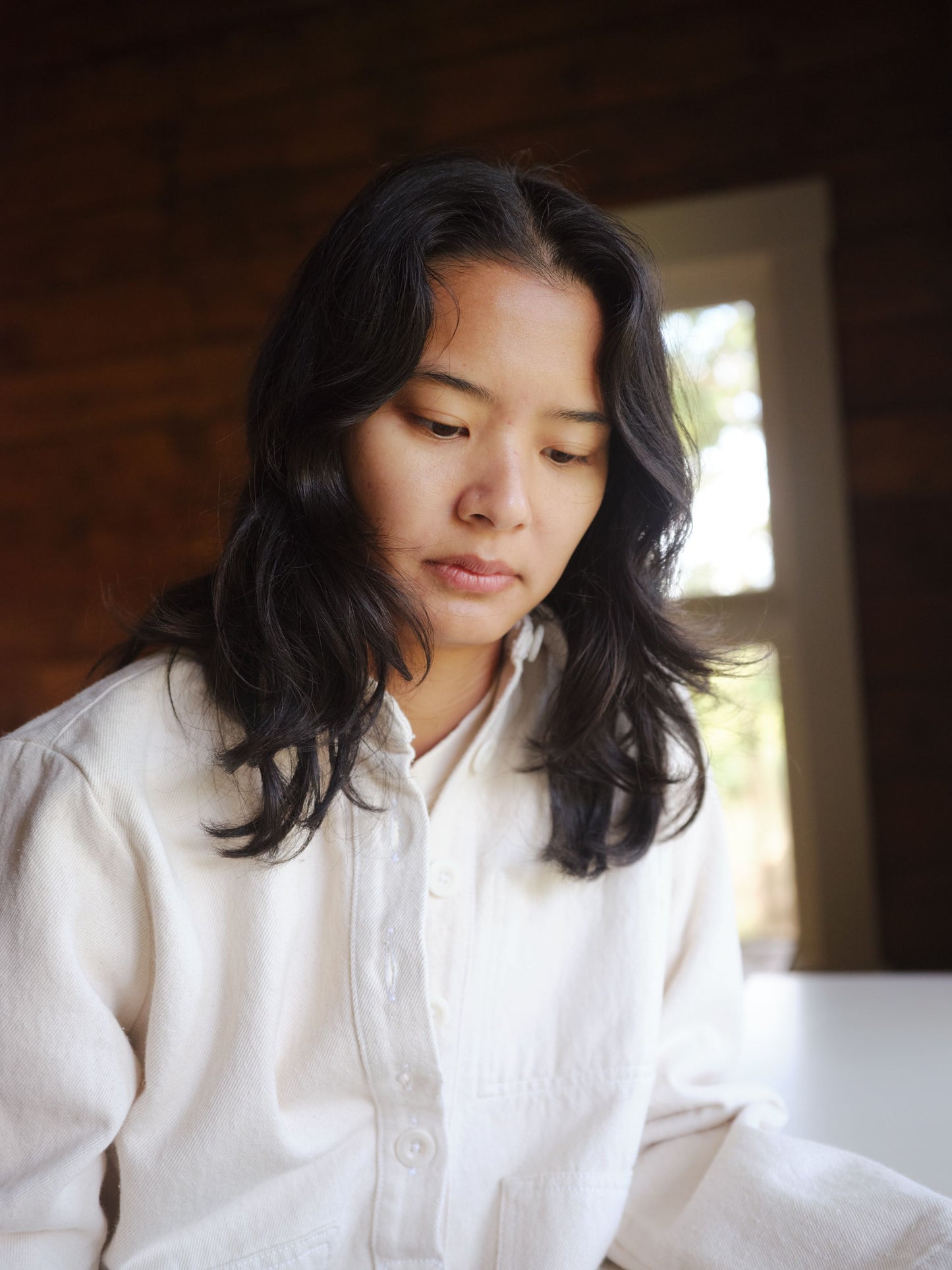 The Curtis Top | Undyed