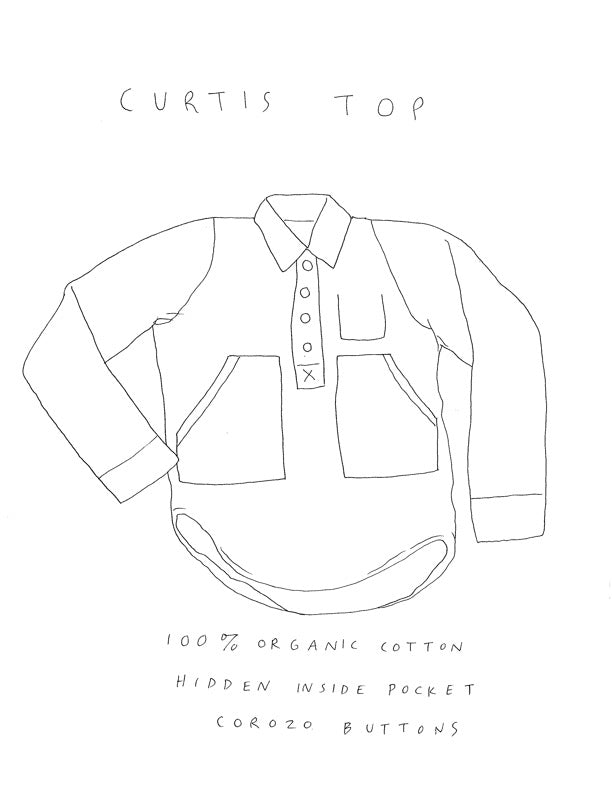 The Curtis Top | Ink