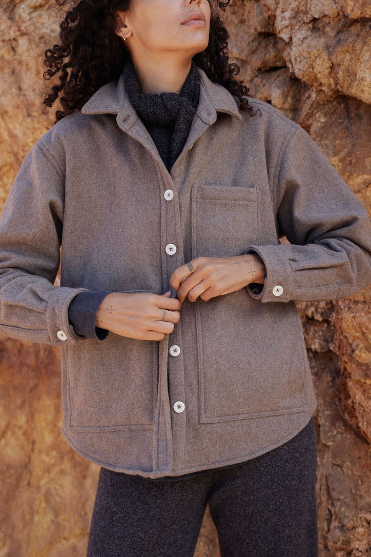 Saturna Scarf - Charcoal