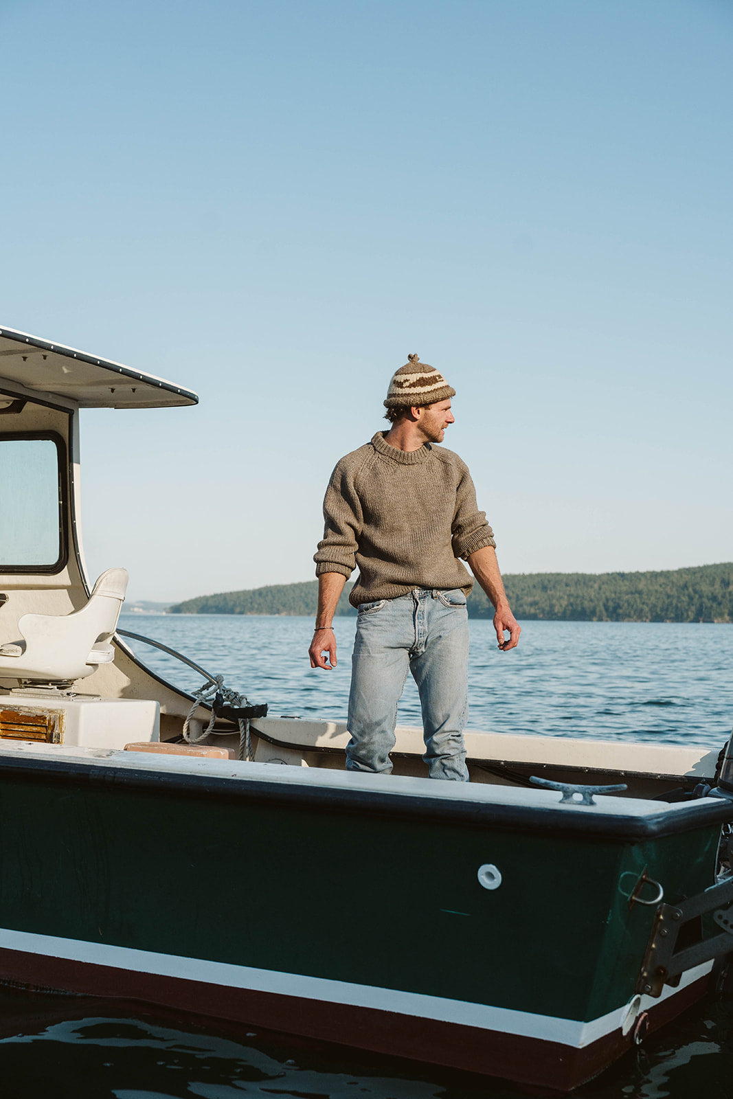 Cold Plunge Sweater | Mushroom