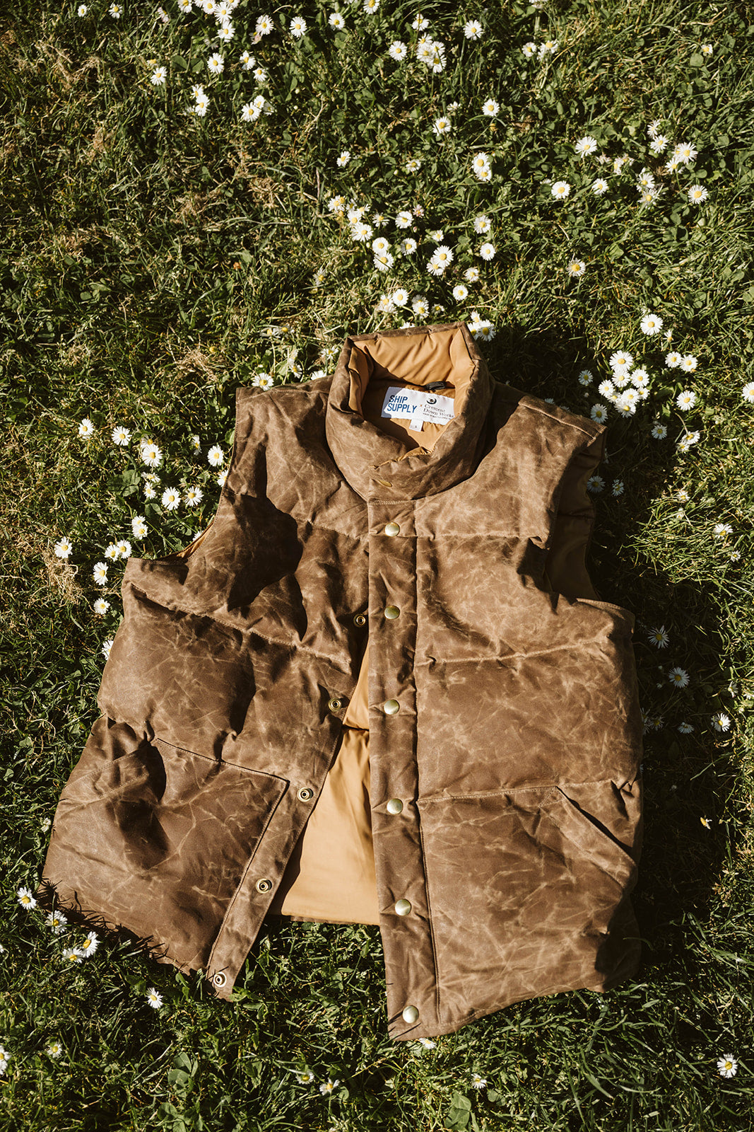 Beeswax Down Vest