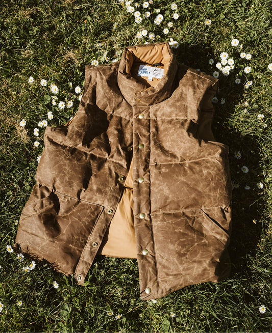 The Beeswax Down Vest