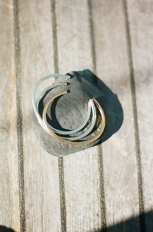 Solid Brass Cuff Bracelet