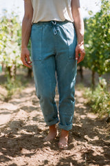 SECONDS | The Sea Pant | Hand-Dyed Indigo