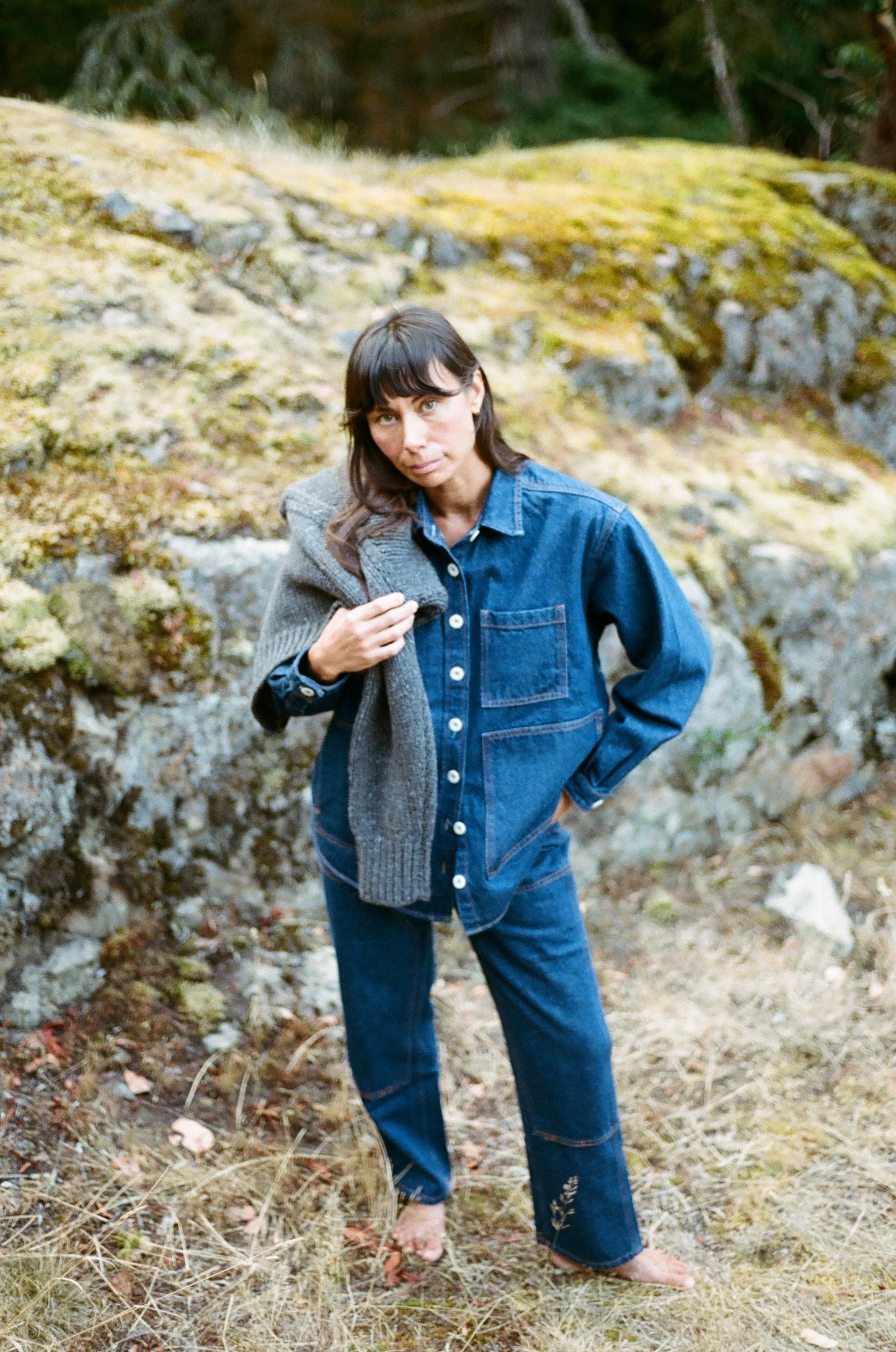 The High Tide Pant | Dark Wash Denim