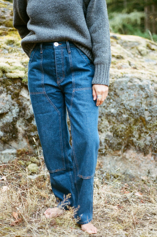 The High Tide Pant | Dark Wash Denim