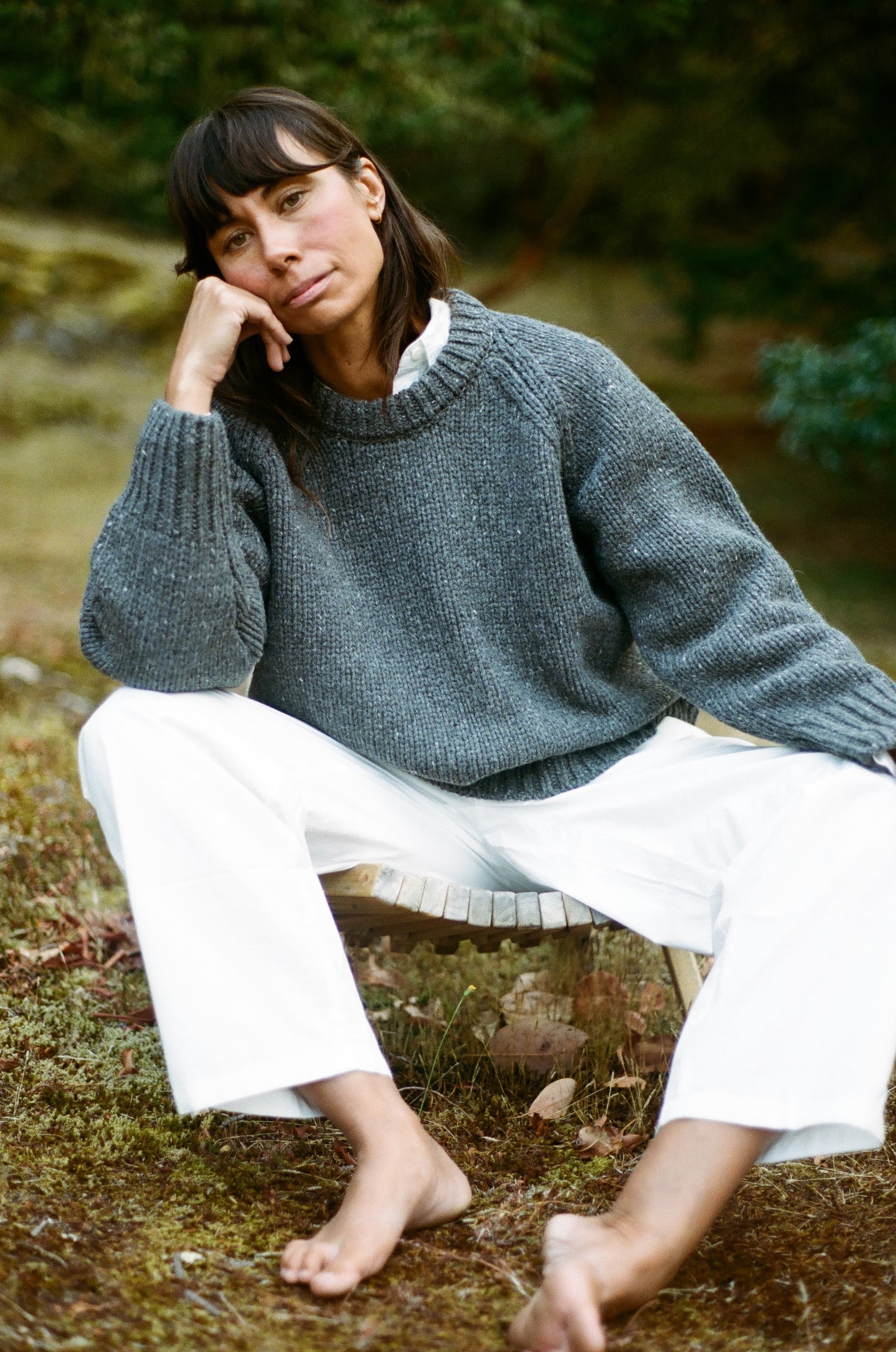 Cold Plunge Sweater | Ash