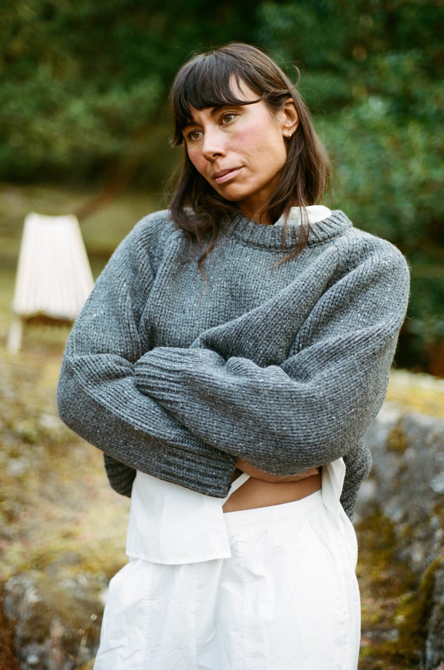 Cold Plunge Sweater | Ash