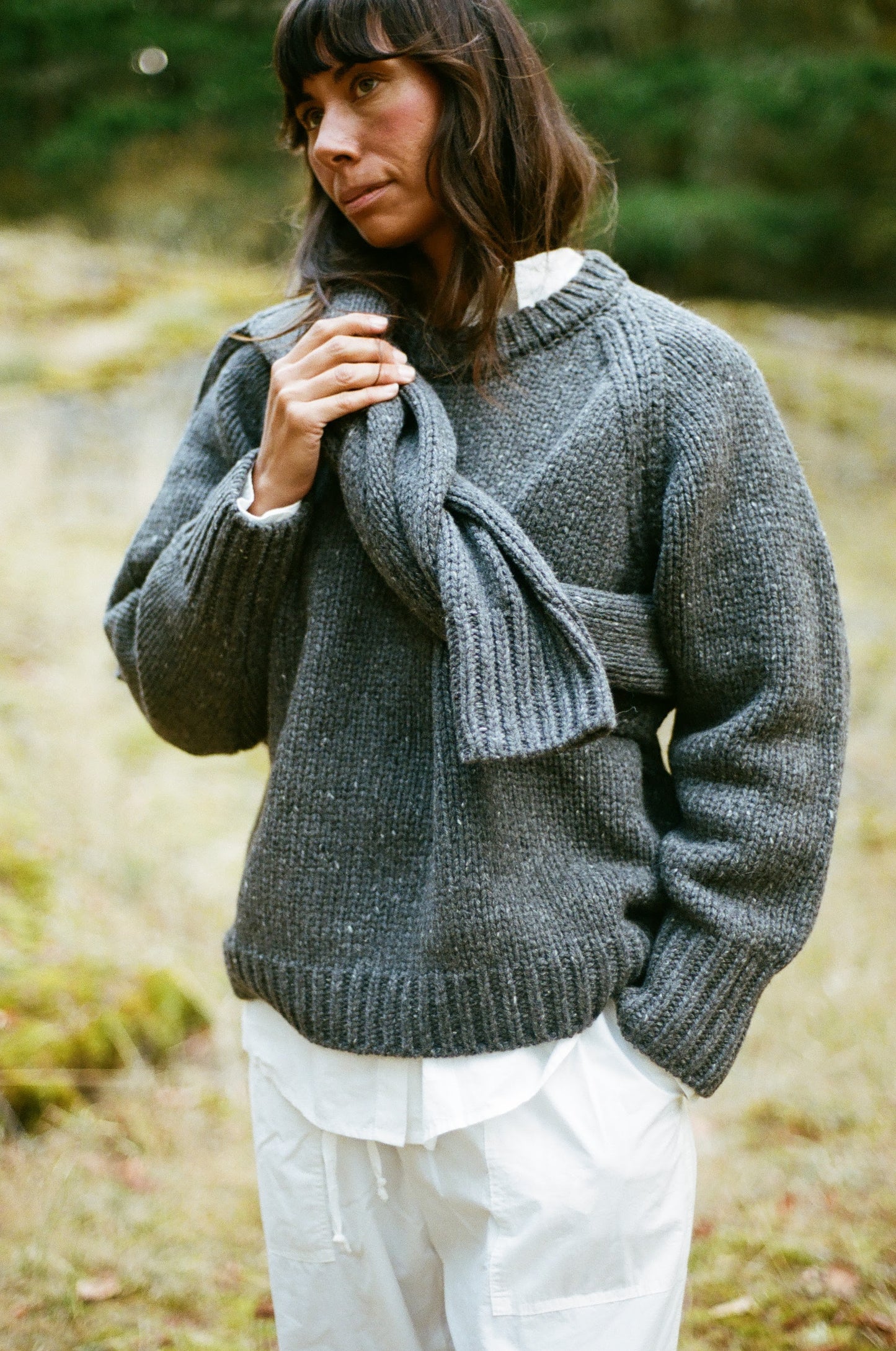 Cold Plunge Sweater | Ash