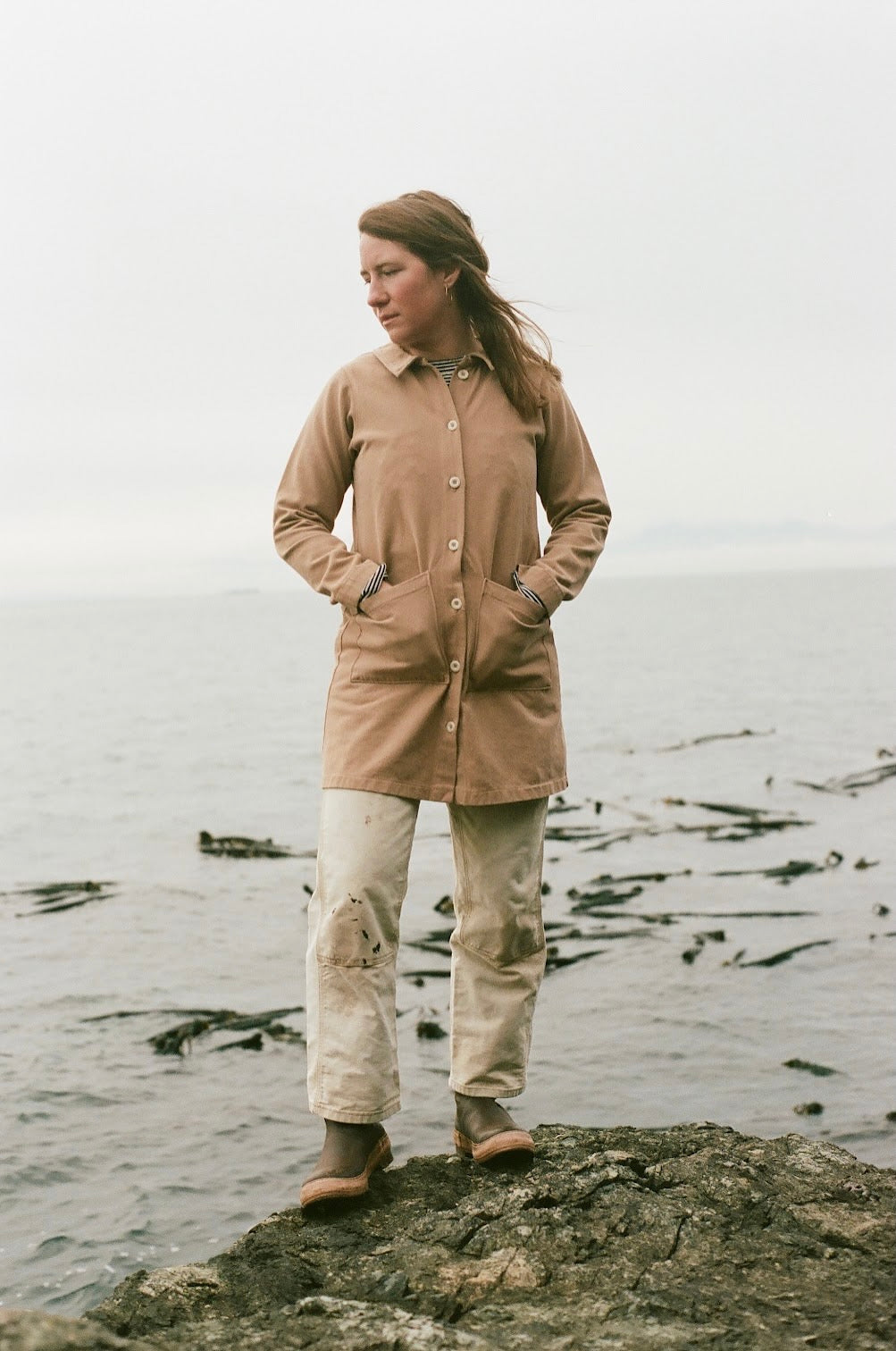 Sample Sale | Work Smock | Workwear Brown