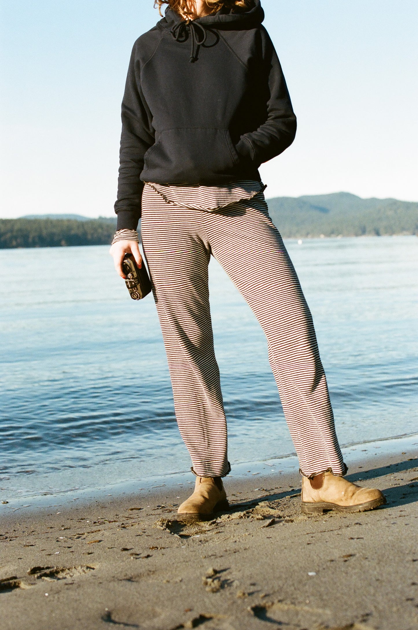 Hemp Stripe Baselayer Pant