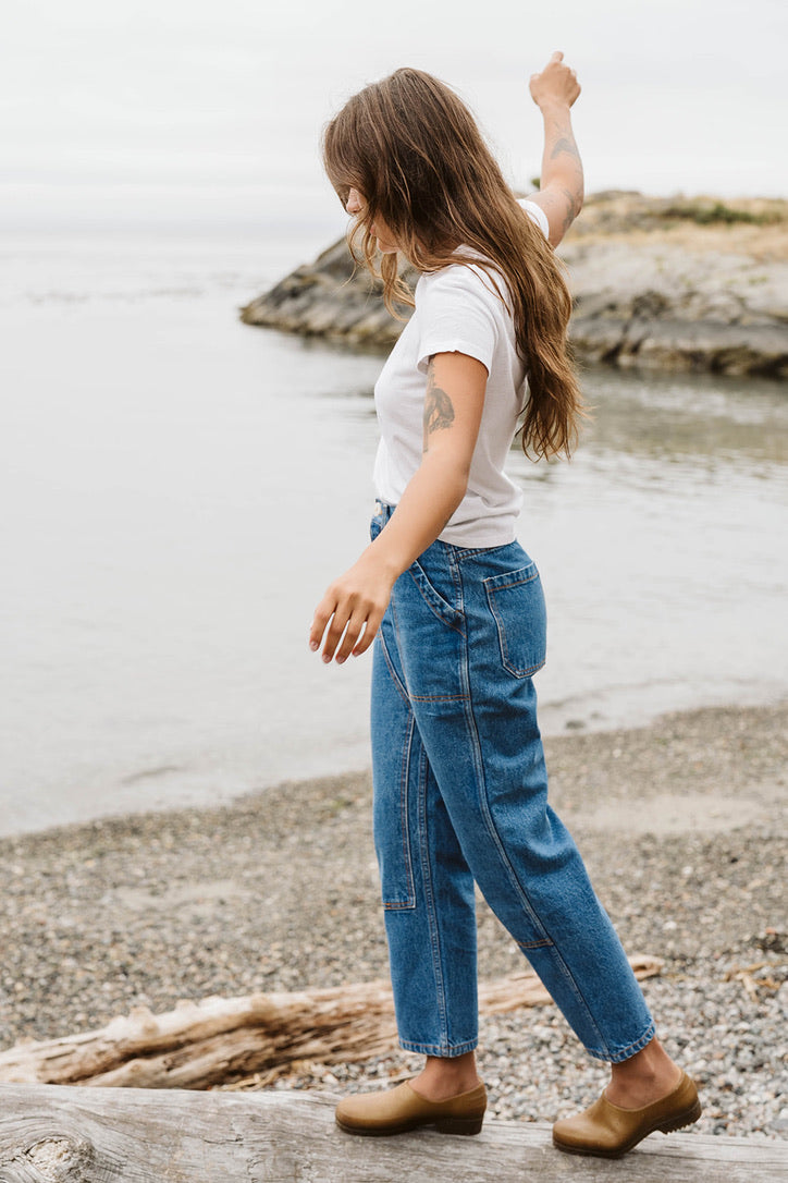 The High Tide Pant | Medium Wash Denim