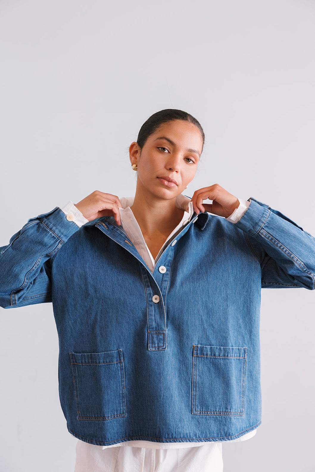 Deck Shirt | Denim