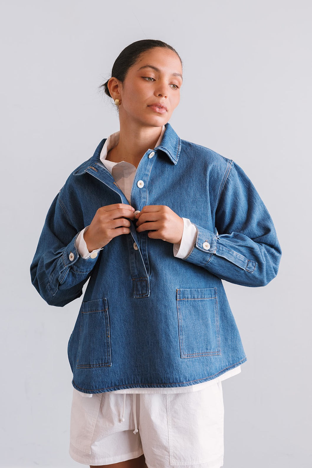 Deck Shirt | Denim