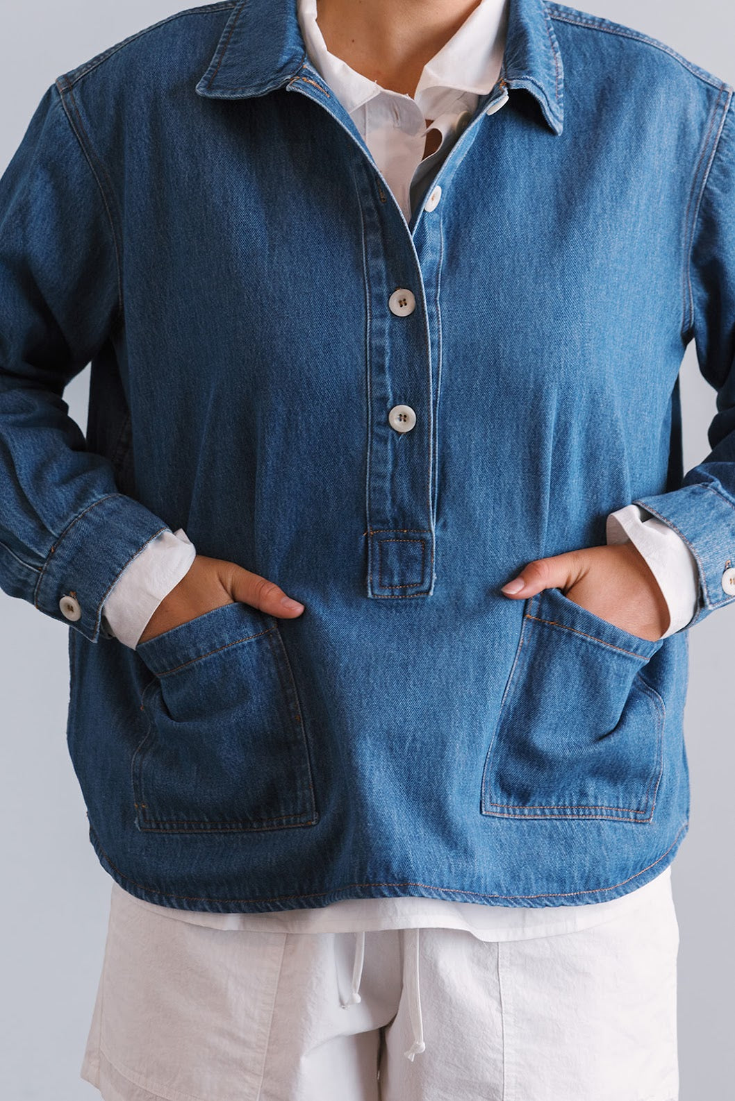 Deck Shirt | Denim