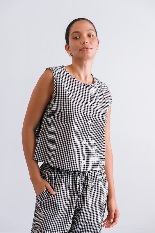 Watmough Tank | Gingham