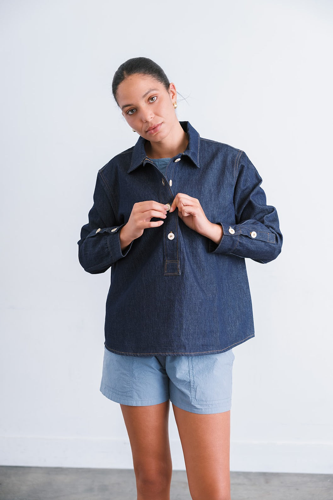 Deck Shirt | Denim