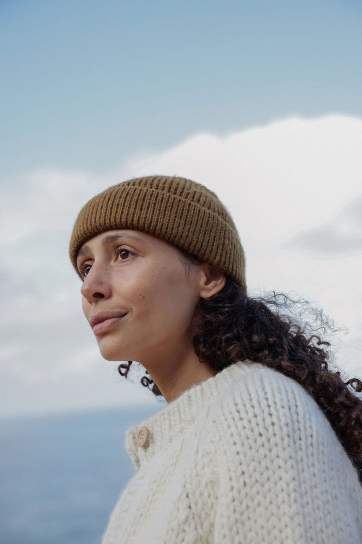 Fisherman Beanie - Moss