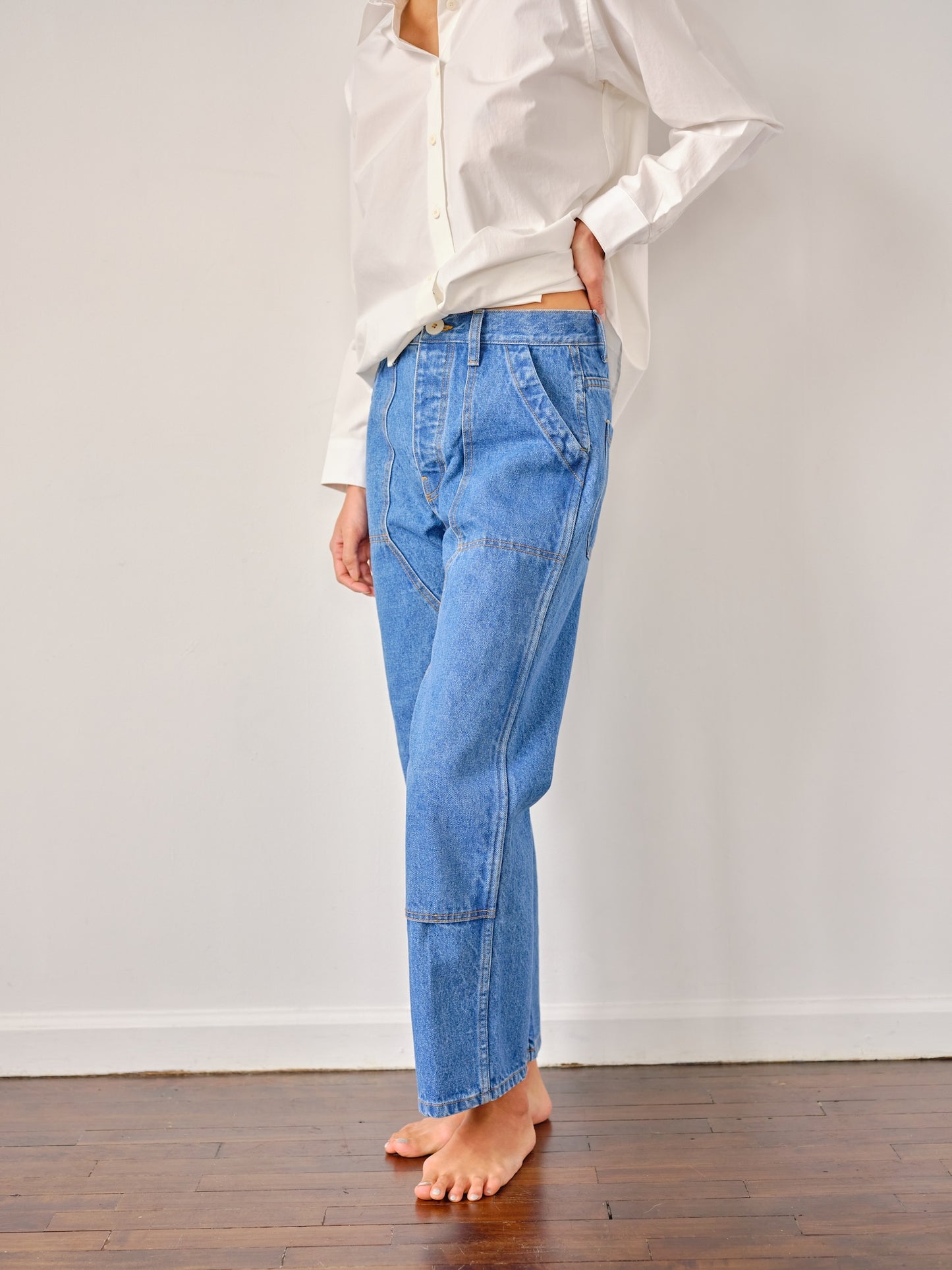 The High Tide Pant | Medium Wash Denim