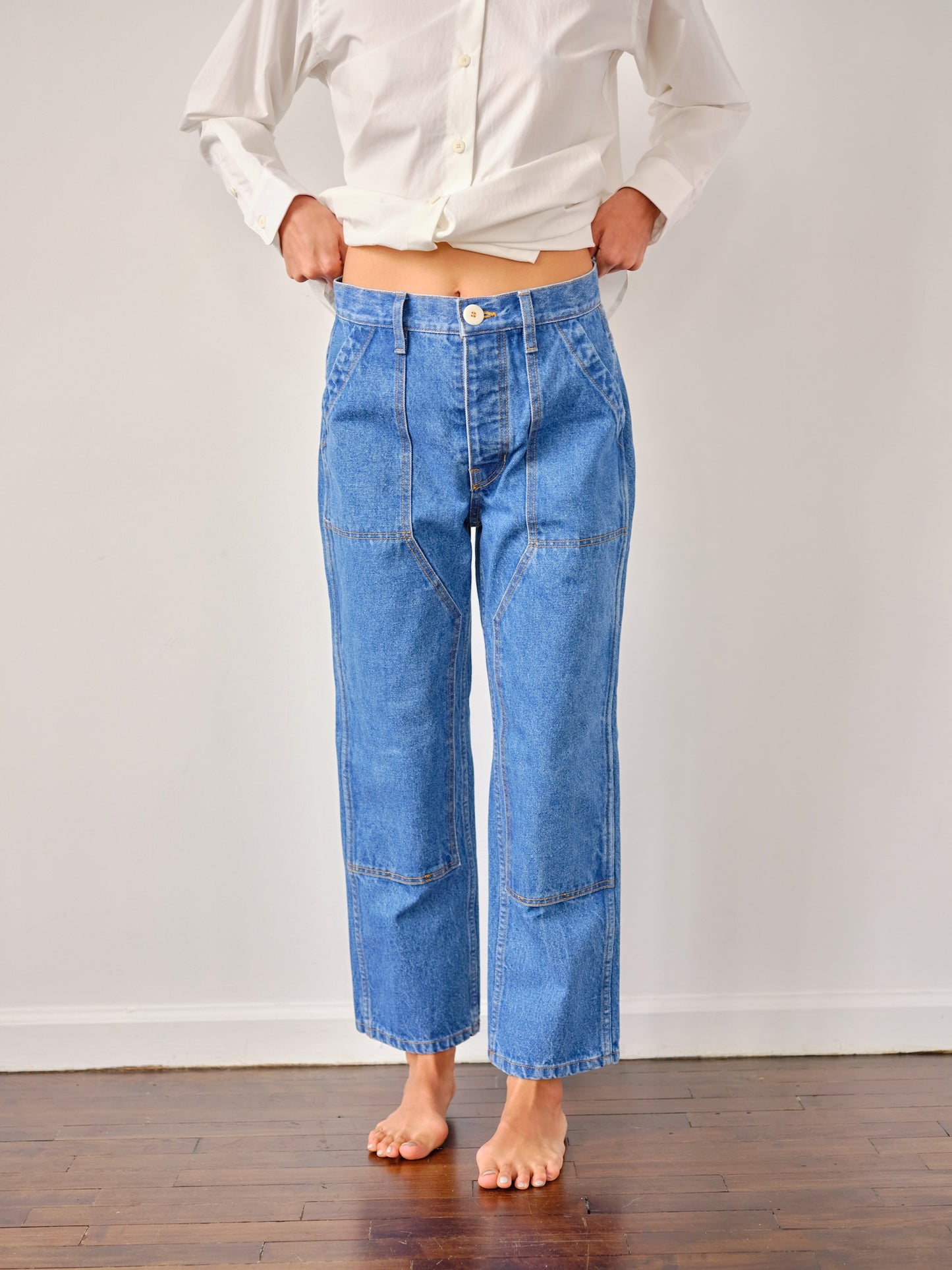 The High Tide Pant | Medium Wash Denim