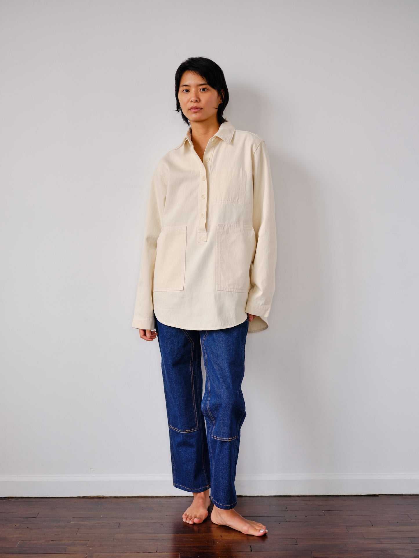 The Curtis Top | Undyed