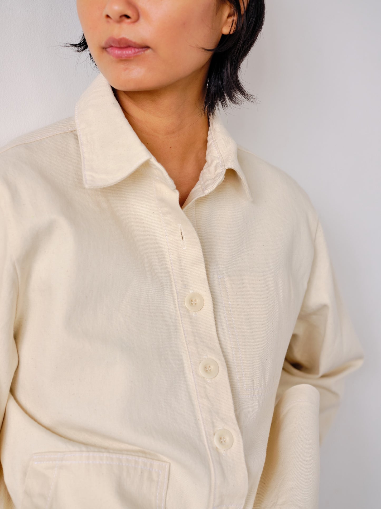 The Curtis Top | Undyed
