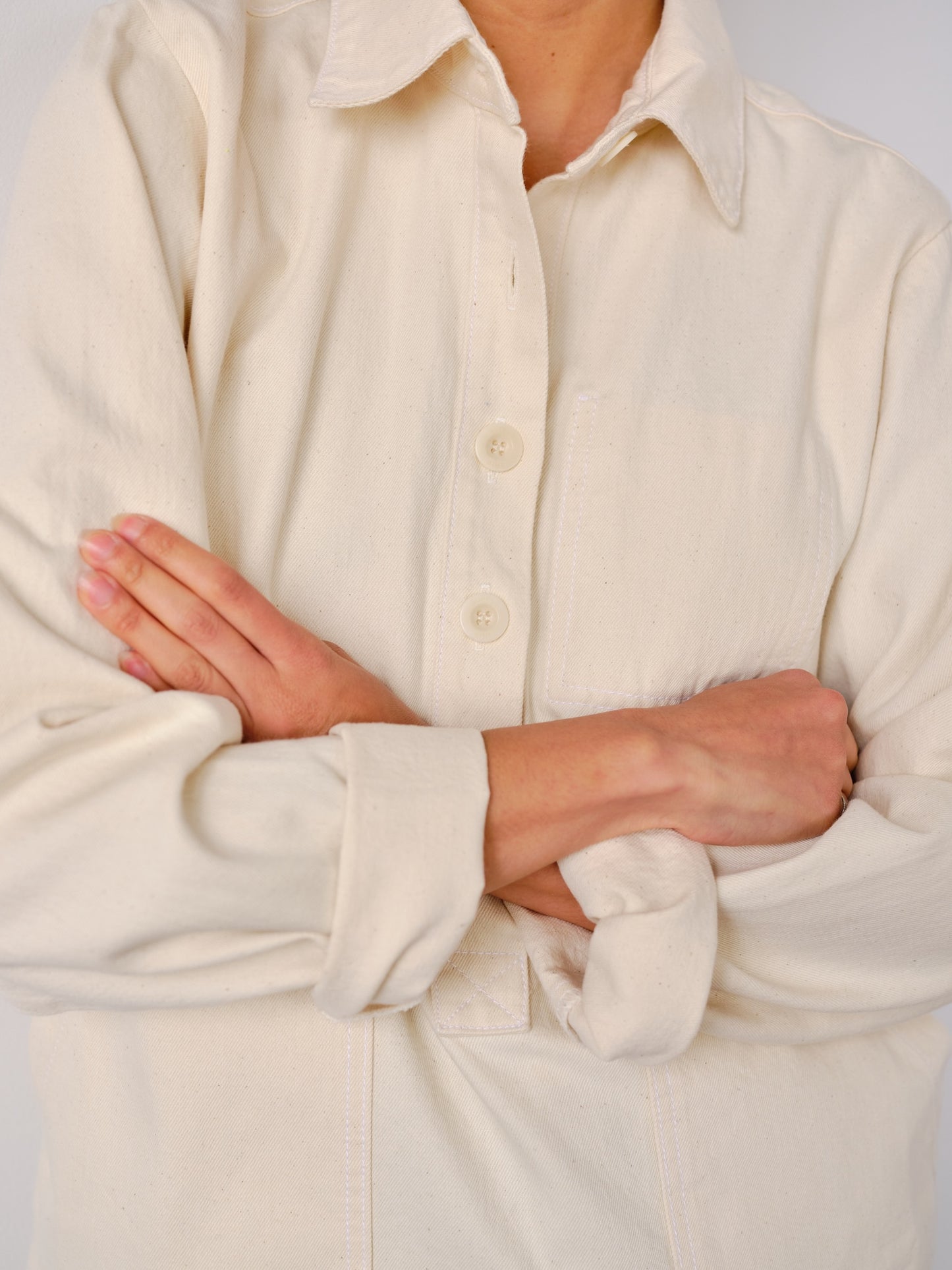 The Curtis Top | Undyed