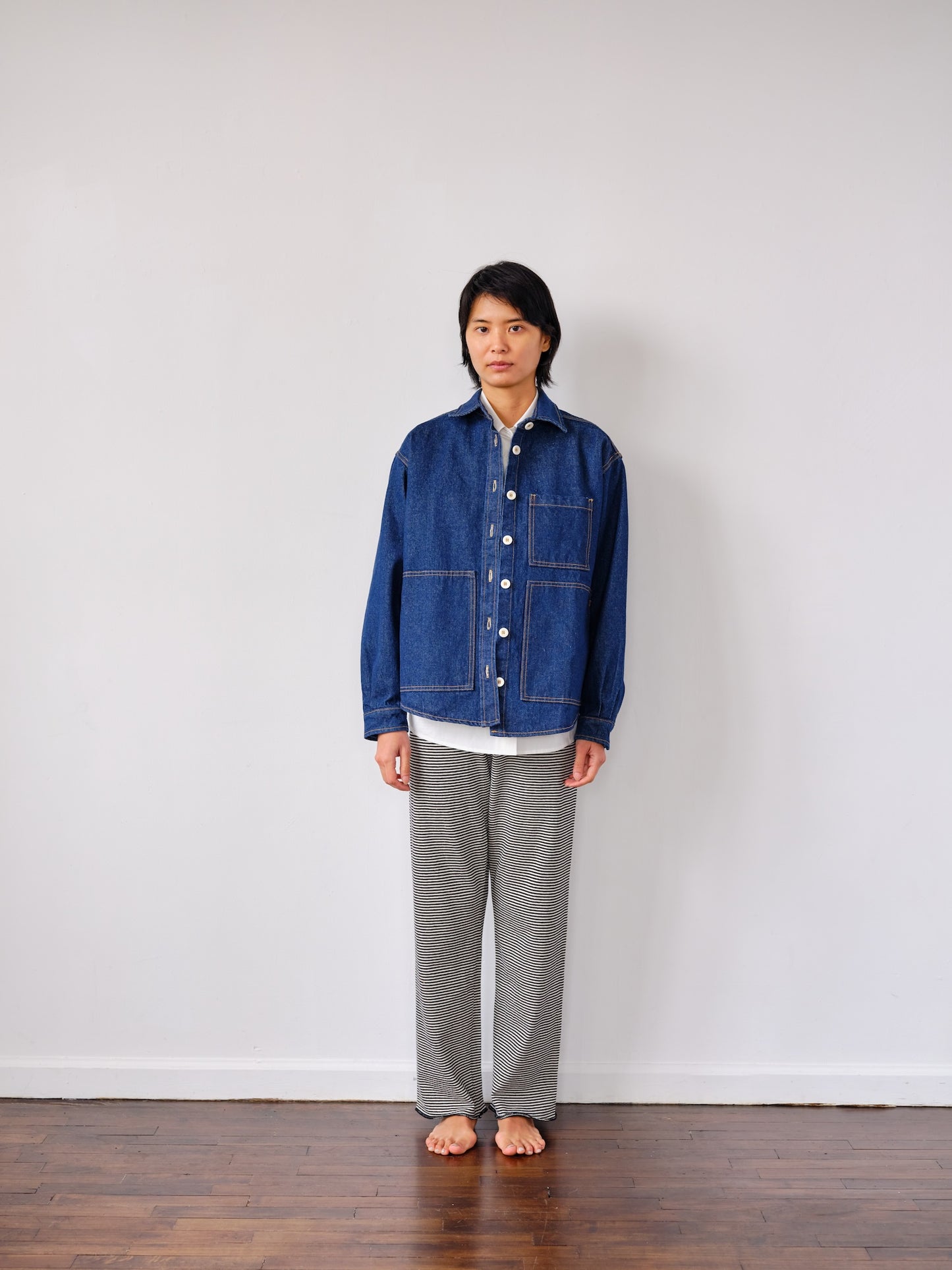 The High Tide Shirt | Dark Wash Denim