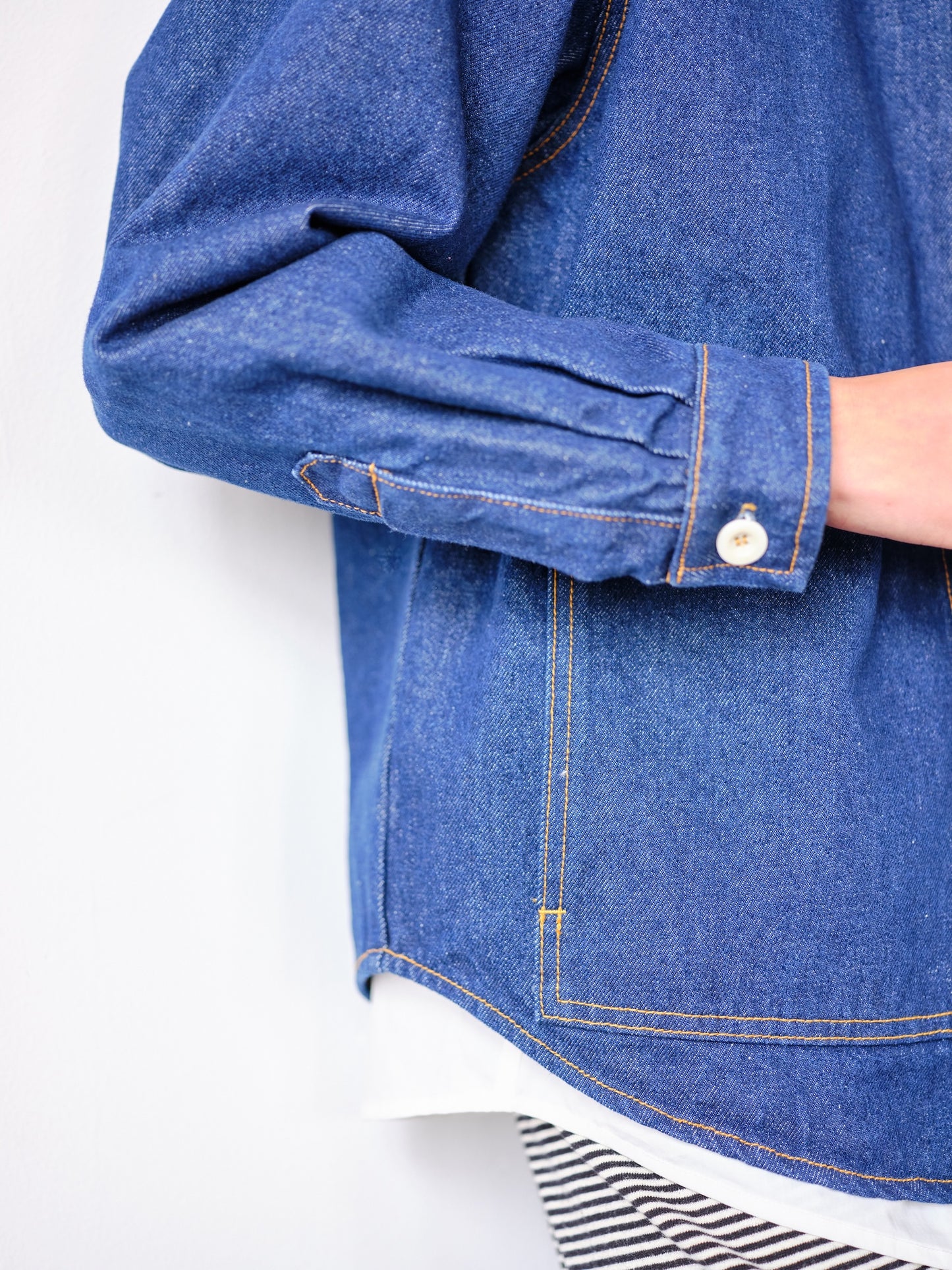 The High Tide Shirt | Dark Wash Denim