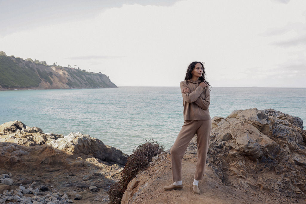 The Agate Cashmere Hoodie | Acorn