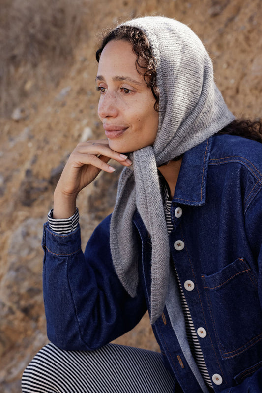 Saturna Scarf - Granite