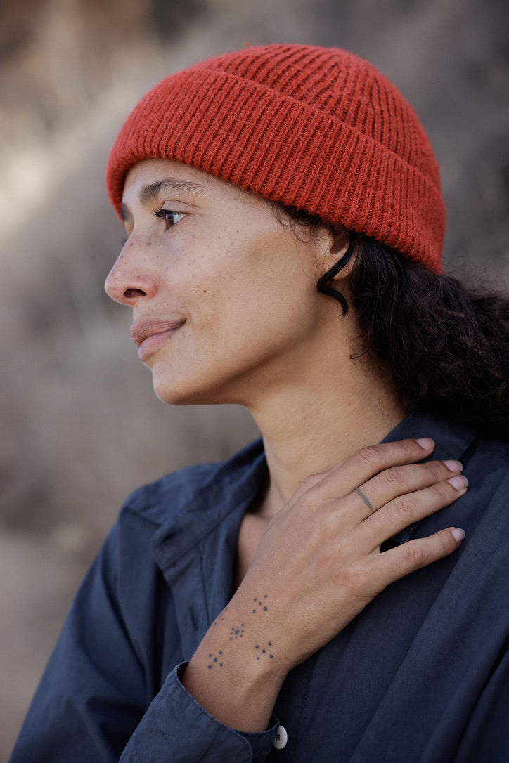 Fisherman Beanie - Rosehip