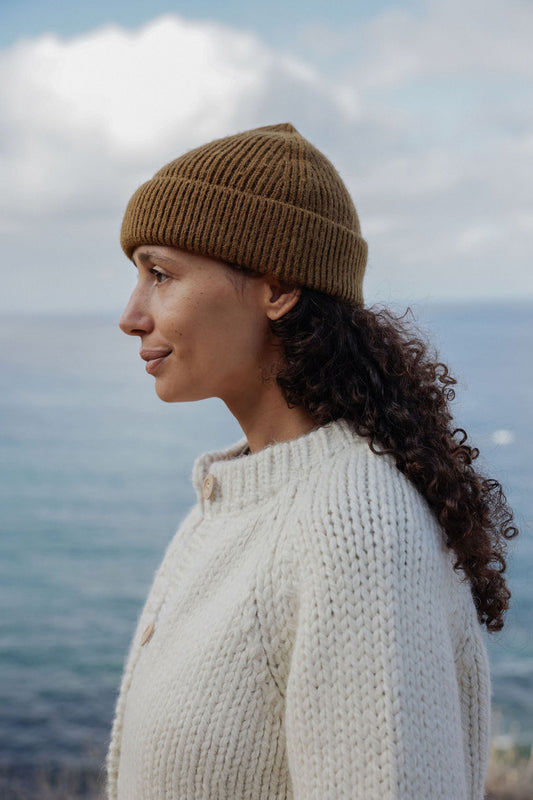 Fisherman Beanie - Moss