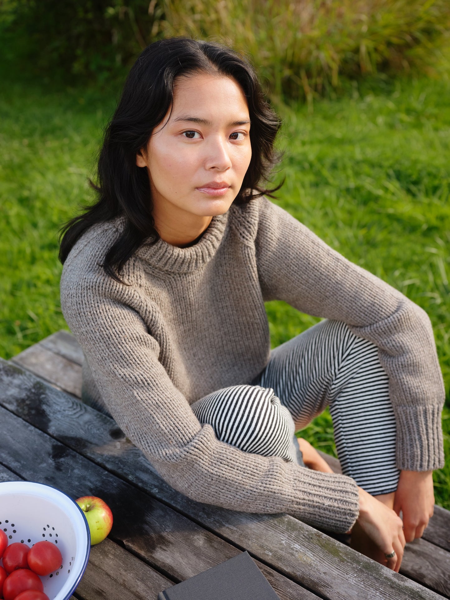 Cold Plunge Sweater | Mushroom