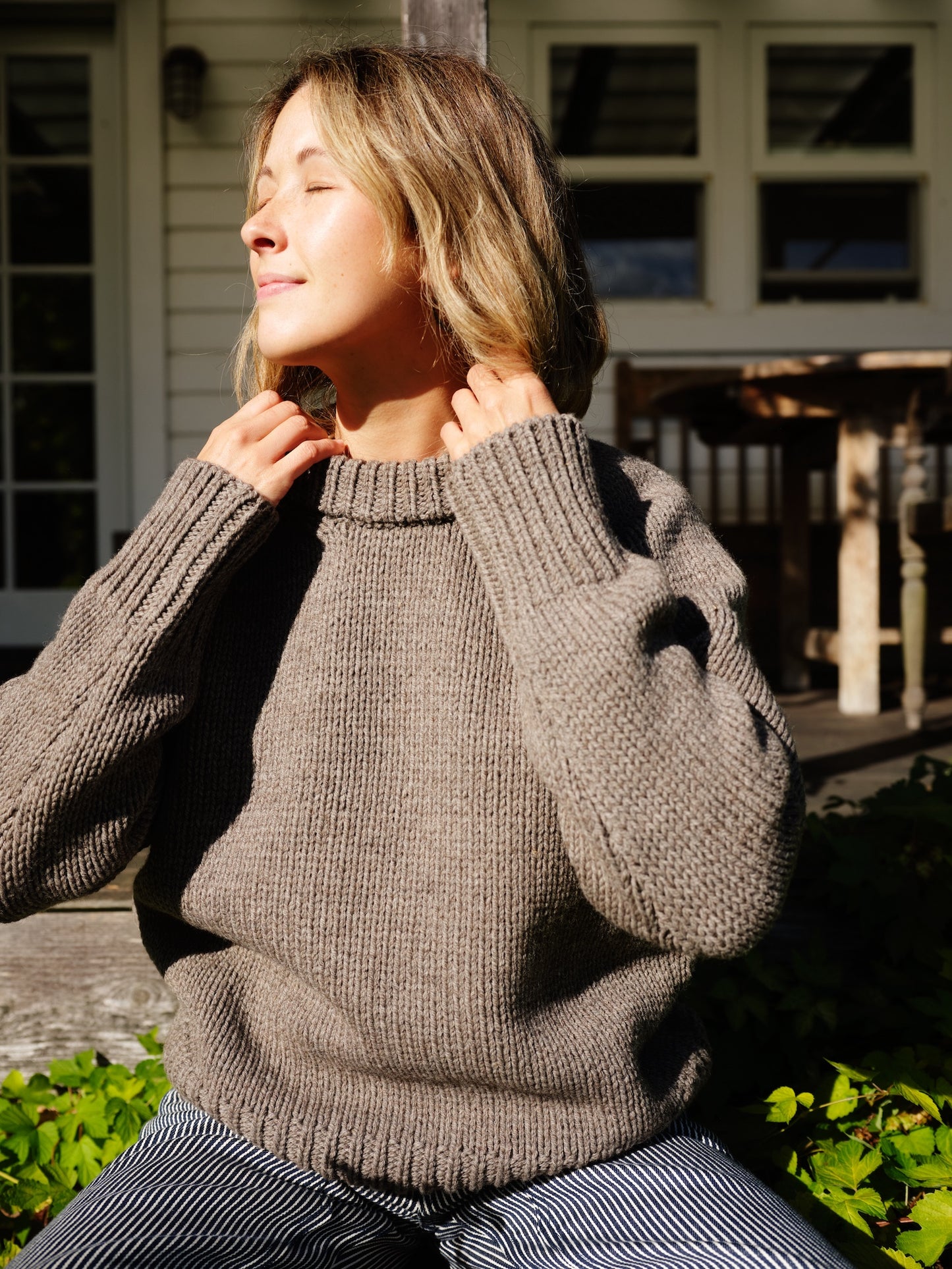 Cold Plunge Sweater | Mushroom