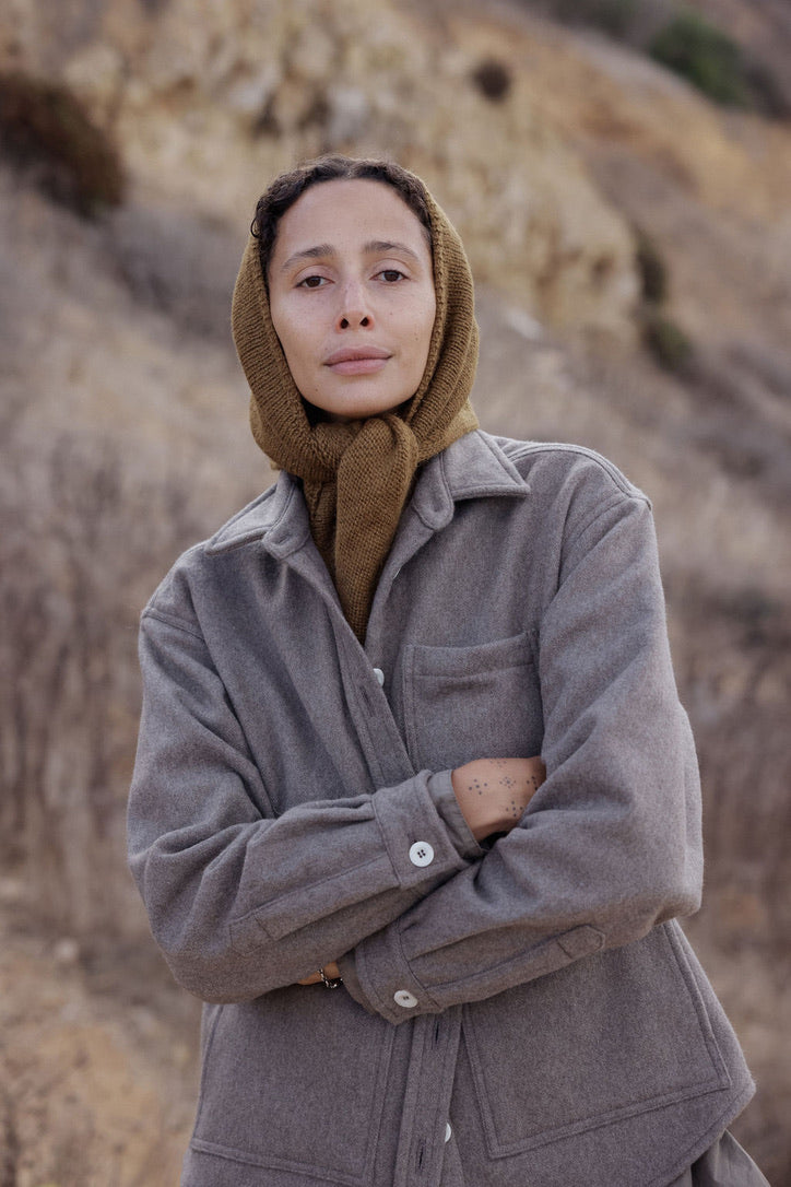 Saturna Scarf - Moss