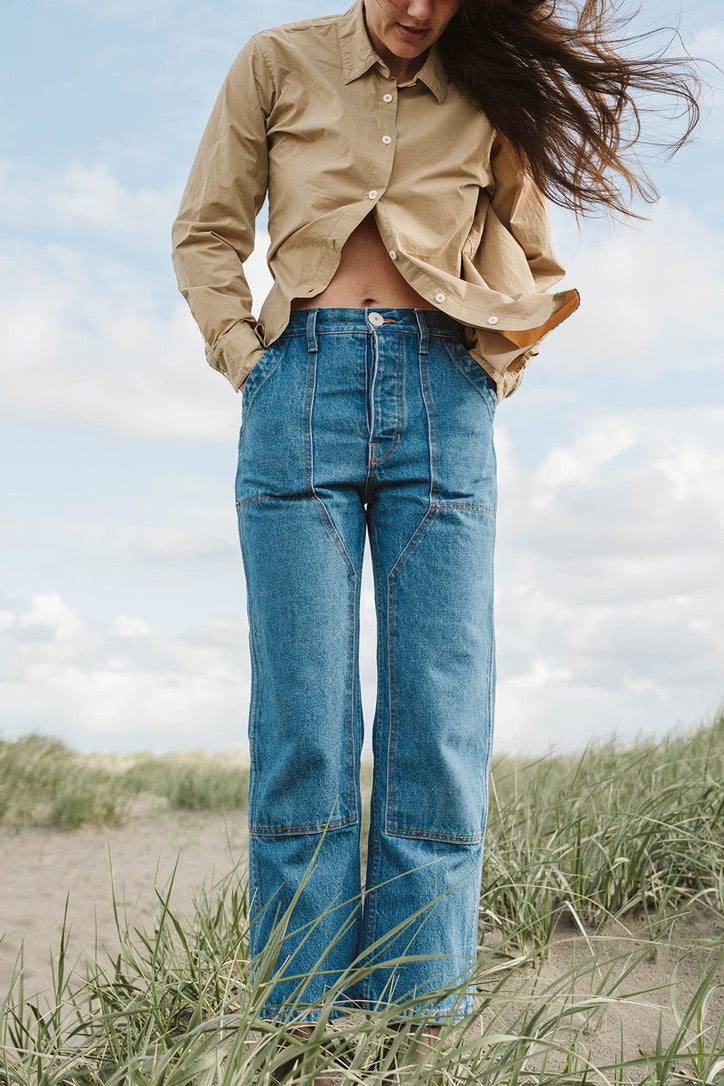 The High Tide Pant | Medium Wash Denim