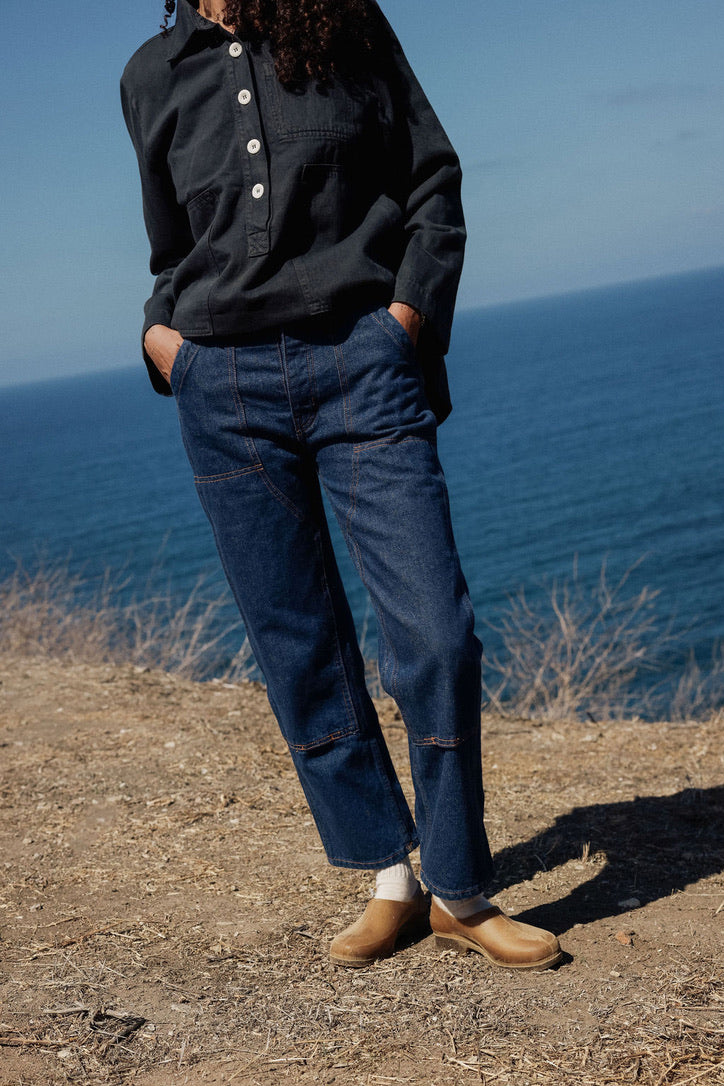 The High Tide Pant | Dark Wash Denim