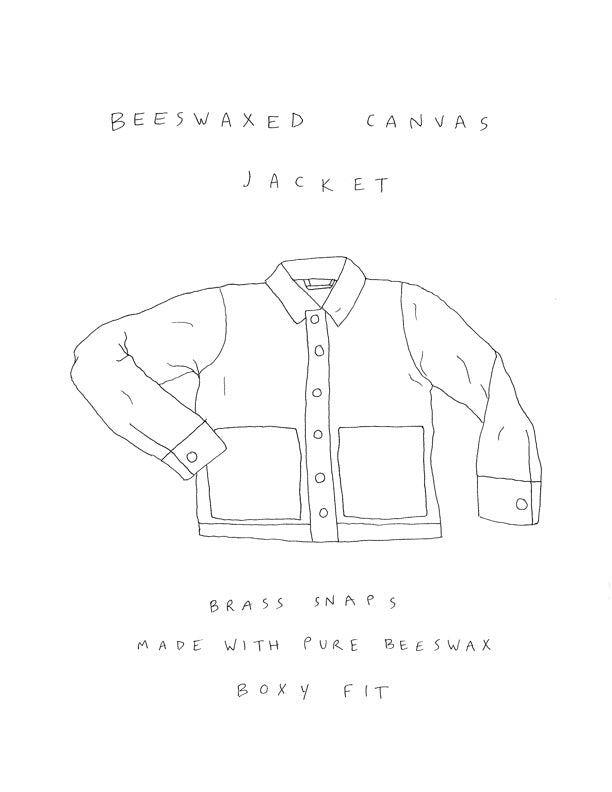 Beeswaxed Canvas Jacket | Night
