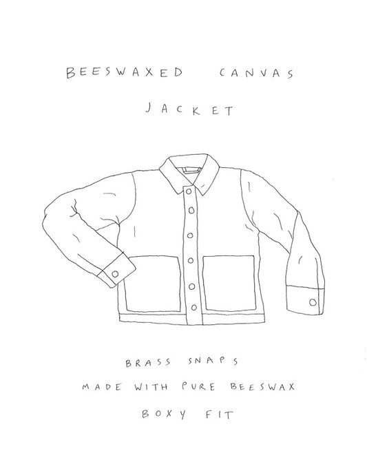 Beeswaxed Canvas Jacket | Night