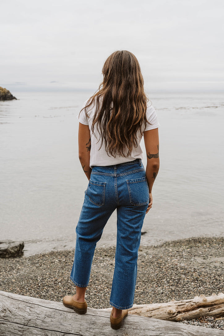 The High Tide Pant | Medium Wash Denim