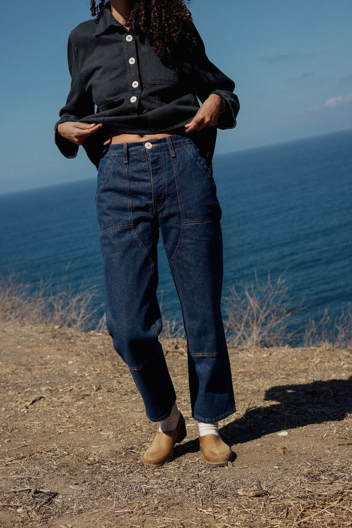 The High Tide Pant | Dark Wash Denim