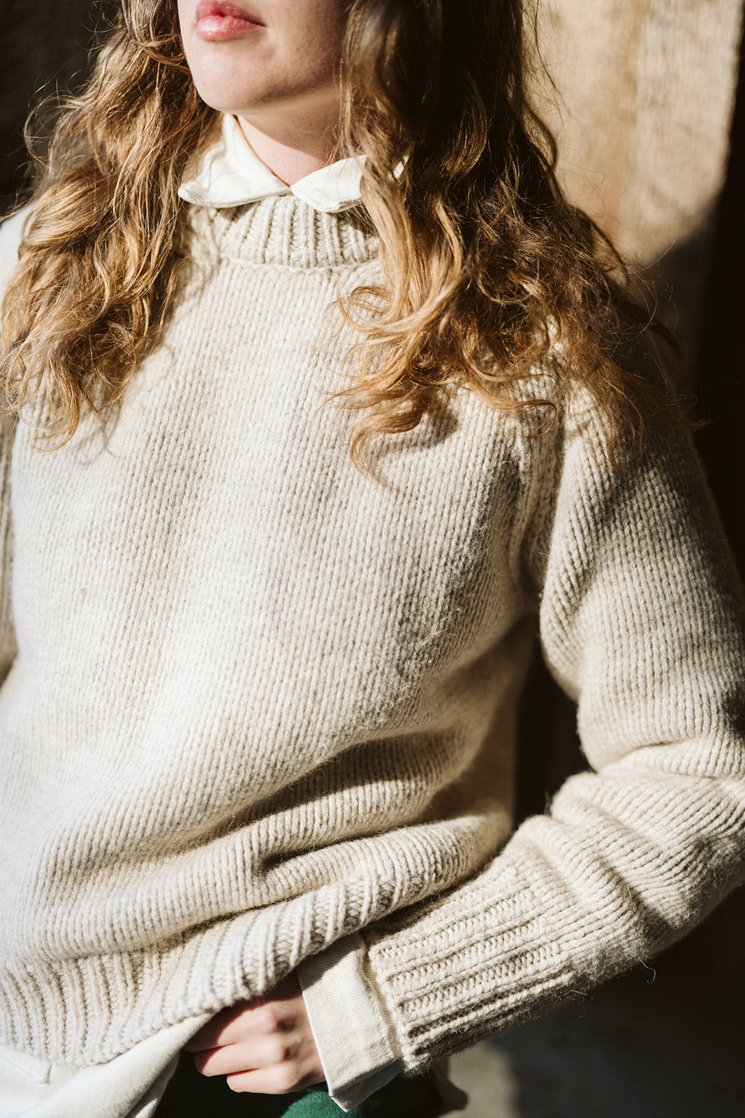 Cold Plunge Sweater | Snowberry