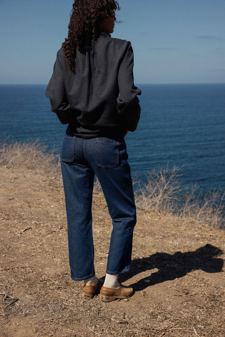 The High Tide Pant | Dark Wash Denim