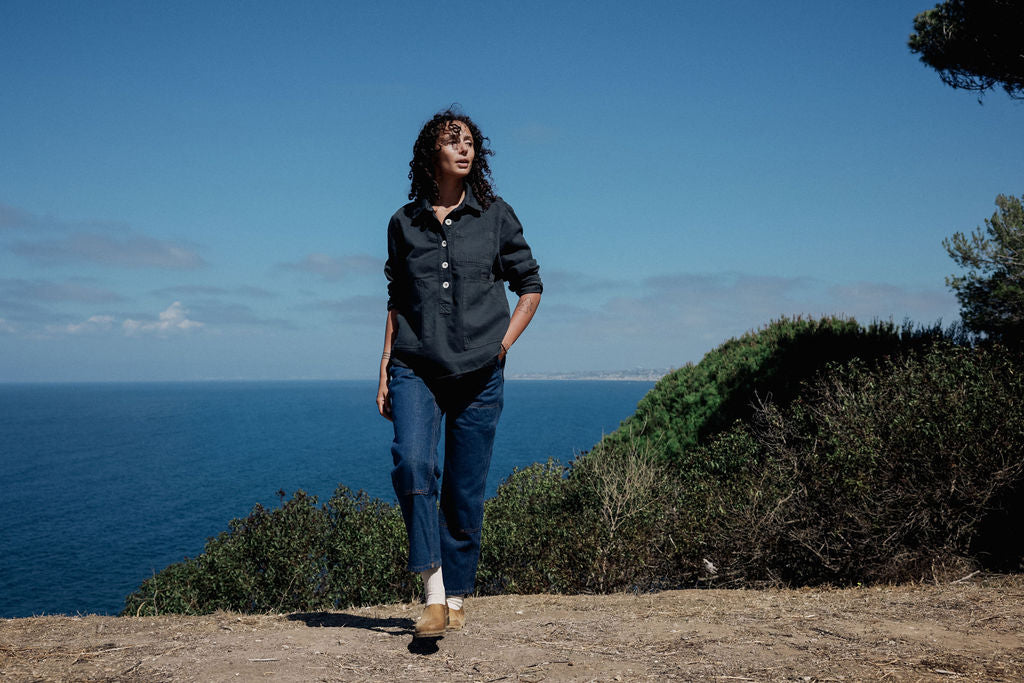 The High Tide Pant | Dark Wash Denim