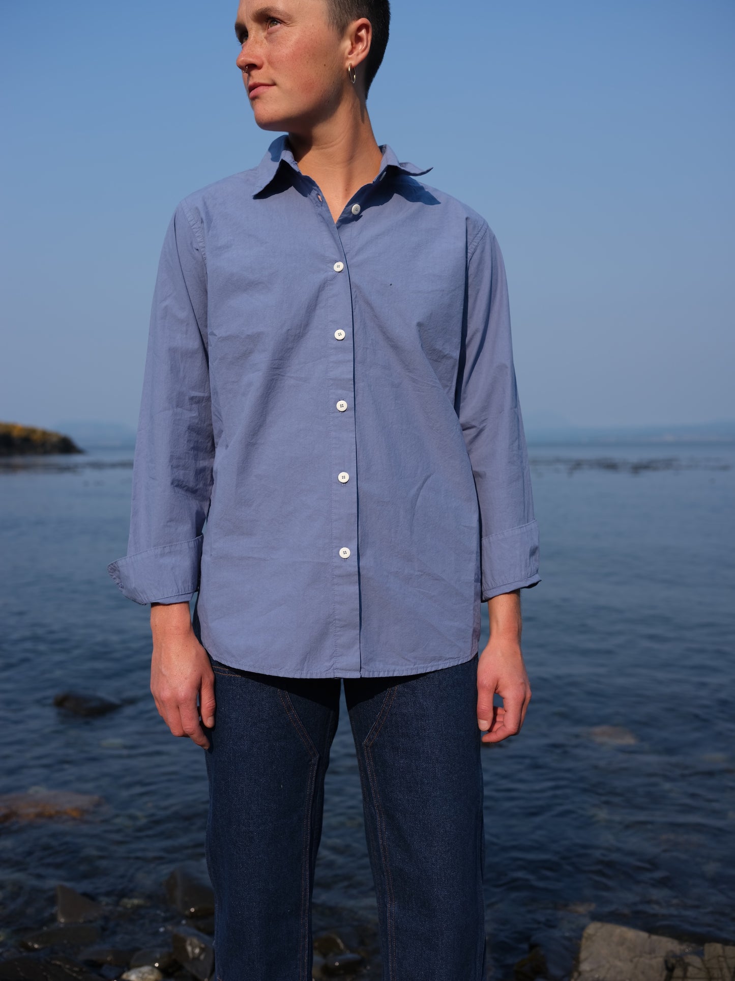 The Sucia Shirt | Sky